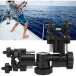 Support universel pour canne � p�che et parapluie, fixation rotative verticale pour accessoires de p�che ...