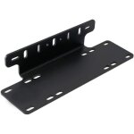 Support universel de plaque d'immatriculation alliage noir pare - chocs avant barre led et feux de travail ...