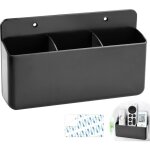 Support universel pour t�l�commande - noir - rangement mural autocollant - pour t�l�commandes, t�l�phones ...