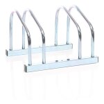 Râtelier pour 2 vélos, 375 x 320 x 270 mm, support vélo en acier galvanisé, largeur de pneu 55 mm, pied ... Râtelier pour 2 vélos, 375 x 320 x 270 mm, support vélo en acier galvanisé, largeur de pneu 55 mm, pied ...