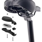 Support de v�lo pour airtag, support de v�lo airtag cach� sur la selle de v�lo, accessoire de v�lo gps ...