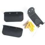 Support de v�lo � fixer au mur en acier, 3 pi�ces (support de p�dalier, support de roues)1758575mm