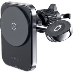 Support voiture 2 en 1 avec chargeur inductif pour tlphone et montre intelligente magsafe qi, noir