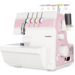 Surjeteuse medion so 90 - 91w - type d'aiguille 11, 14, 16 - 1200 tr / min - led - rose