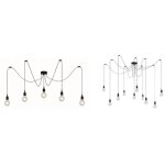 Suspension type araignee multi douilles silicone lucide fix 46897087 46897087 46897087 46897087 46897087 ...