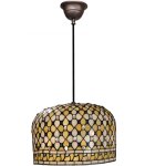 Fijalo - lampe � suspension s�rie tiffany quenn avec c�ble d - 30cm