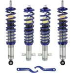Maxpeedingrods - kit suspension combine filete for vw golf i 17 scirocco 53 jetta i 16 golf mk1