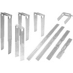 Suspensions directes pour cd 60 / 27 & lattage bois construction sche: 125mm, 50 pices