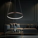 Suspension suspension plafonnier salle � manger lampe de salon, m�tal opale en plastique couleur caf�, ...