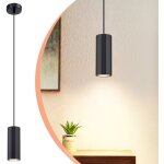 Suspension luminaire gu10 - contemporain plafonnier lampe noir industrielle en m�tal lustre, pour salle ...