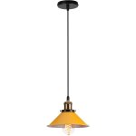 Suspension luminaire industrielle 22cm r�tro plafonnier lustre pour couloir salon restaurant e27 40w ...