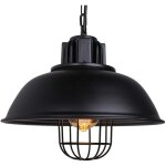Suspension luminaire industrielle, stoex �33cm lustre industriel plafonnier abat - jour en m�tal d�coration ...