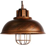 Suspension luminaire industrielle, stoex �33cm lustre industriel plafonnier abat - jour en m�tal d�coration ...