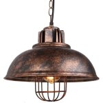Suspension luminaire industrielle, stoex �33cm lustre industriel plafonnier abat - jour en m�tal d�coration ...