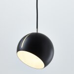 Suspension luminaire industrielle vintage lampe suspendue 360� rotatable lustre plafond m�tal noir