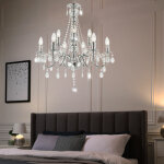 Globo - suspension lustre lustre lampe salon lumière, 9 flammes, métal chromé classique, 9x douilles ... Globo - suspension lustre lustre lampe salon lumière, 9 flammes, métal chromé classique, 9x douilles ...