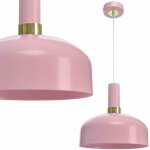 Suspension malmo rose 1xe27