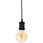 Suspension m�tal noir d5cm atmosphera cr�ateur d'int�rieur