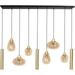 Steinhauer - plafonnier suspension suspension led spots lampe de salon laiton 145cm Steinhauer - plafonnier suspension suspension led spots lampe de salon laiton 145cm