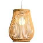 Suspension, rtro gourde couloir lampe tiss lanterne simple lumire plafonnier pendentifs luminaire ...