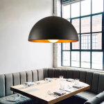 Suspension de style industriel pour restaurant, bar ou salle � manger sous les combles, lustre semi - ...