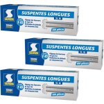 Semin ? suspentes longues 170 mm f45 ? acier galvanis� pour faux plafonds ? boite de 100 (lot de 3) ? ...