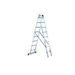 Svelt - echelle coulissante � corde 2 plans - 2x10 barreaux - longueur 4. 90m - sve - sce20020