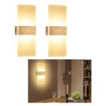 2x applique murale led clairage mural extrieur clairage mural intrieur applique murale  effet lampe ...
