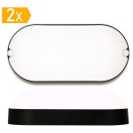 2x luminaire pour pièces humides idéal pour cuisines, balcons, salles de bains, sous - sols, ateliers, ... 2x luminaire pour pièces humides idéal pour cuisines, balcons, salles de bains, sous - sols, ateliers, ...