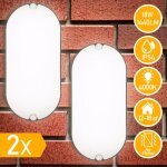 Vingo - swanew 2x luminaire pour pièces humides led lampe pour locaux humides lampe pour baignoire 15w ... Vingo - swanew 2x luminaire pour pièces humides led lampe pour locaux humides lampe pour baignoire 15w ...