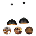 Swanew 2x suspension luminaire lampe suspendue abat - jour cuisine design lampe suspendue