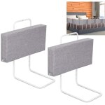 Swanew 2x60cm barrières de lit bébé, 120cm barriere de securite enfant lit, réglable en hauteur, armature ... Swanew 2x60cm barrières de lit bébé, 120cm barriere de securite enfant lit, réglable en hauteur, armature ...