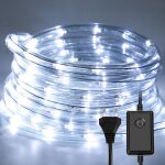 Randaco - swanew 30m tube lumineux extrieur led guirlande lumineuse dcoration, blanc froid, avec adapteur ...