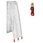 Swanew - alu rampe d'accès rampe de chargement rail de chargement antidérapant pliable Swanew - alu rampe d'accès rampe de chargement rail de chargement antidérapant pliable