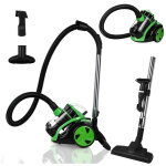 Swanew - aspirateur sans sac max. 900 watts technologie multi - cyclonique aspirateur traneau avec accessoire ...