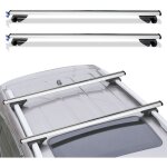 Swanew ? barres de toit universelles 124 cm ? aluminium r�sistant � la corrosion ? charge 150 kg ? serrure ...