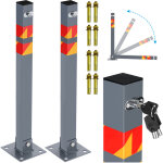 Barrière de parking 2 set barrière de parking poteau de parking avec 6 clés poteau parking barrière verrouilla ... Barrière de parking 2 set barrière de parking poteau de parking avec 6 clés poteau parking barrière verrouilla ...