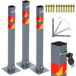 Barrière de parking 3 set barrière de parking poteau parking barrière avec 9 clés poteau parking barrière ... Barrière de parking 3 set barrière de parking poteau parking barrière avec 9 clés poteau parking barrière ...
