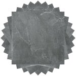 Swanew boite de 11 dalles vinyles auto - adhésives imitation carrelage (1m²) . marbre gris Swanew boite de 11 dalles vinyles auto - adhésives imitation carrelage (1m²) . marbre gris