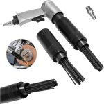 Swanew dérouilleur à aiguilles pneumatique décapeur kit nettoyage metaux peinture - tête de rechange Swanew dérouilleur à aiguilles pneumatique décapeur kit nettoyage metaux peinture - tête de rechange
