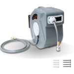 Swanew enrouleur automatique de tuyau 20 + 2m dvidoir  enroulement automatique de tuyau d'arrosage ...