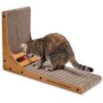 Swanew griffoir pour chat protection des bords meuble  griffer en forme de l peu encombrant pour chats ...