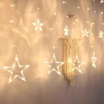 Swanew guirlande lumineuse led Étoiles rideau lumineux décoration filet lumineux extérieur intérieur ... Swanew guirlande lumineuse led Étoiles rideau lumineux décoration filet lumineux extérieur intérieur ...