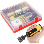 Swanew kit de réparation de sol stratifié portable système de cire outil de fusion plastique pour sol ... Swanew kit de réparation de sol stratifié portable système de cire outil de fusion plastique pour sol ...