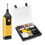 Swanew kit de réparation stratifié 17 pièces. kit de réparation de la cire pour les surfaces en bois ... Swanew kit de réparation stratifié 17 pièces. kit de réparation de la cire pour les surfaces en bois ...