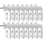 Swanew - poign�e de fen�tre avec serrure verrouillable alu m�me cl� blanche - 16x blanc