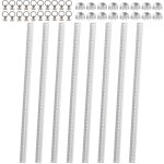 Rail d'arrimage, set de rail, aluminium, arrimage du chargement, 8×1m Rail d'arrimage, set de rail, aluminium, arrimage du chargement, 8×1m
