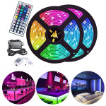 Ruban led lumineux bande led pour chambre, mariage, fête cuisine rvb 5050 smd multicolore 1m 30 led avec ... Ruban led lumineux bande led pour chambre, mariage, fête cuisine rvb 5050 smd multicolore 1m 30 led avec ...