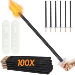 Randaco - swanew torches à huile, lot de 100, lampe huile pour dehors Randaco - swanew torches à huile, lot de 100, lampe huile pour dehors