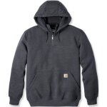 Sweat � capuche rain defender quart de zip - t. s - gris carbone - carhartt - s1100617026s